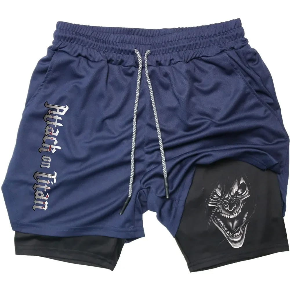 Attack on Titan Anime Summer Sports Shorts