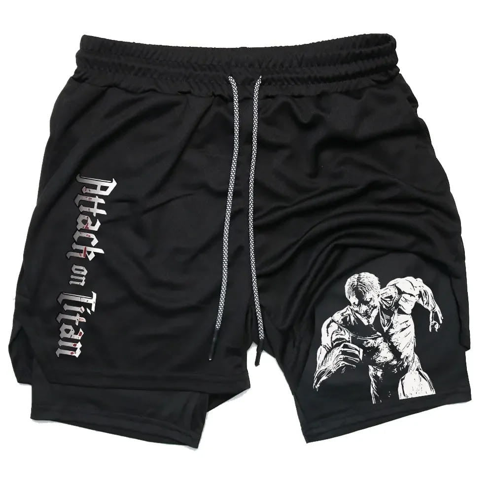 Attack on Titan Anime Summer Sports Shorts