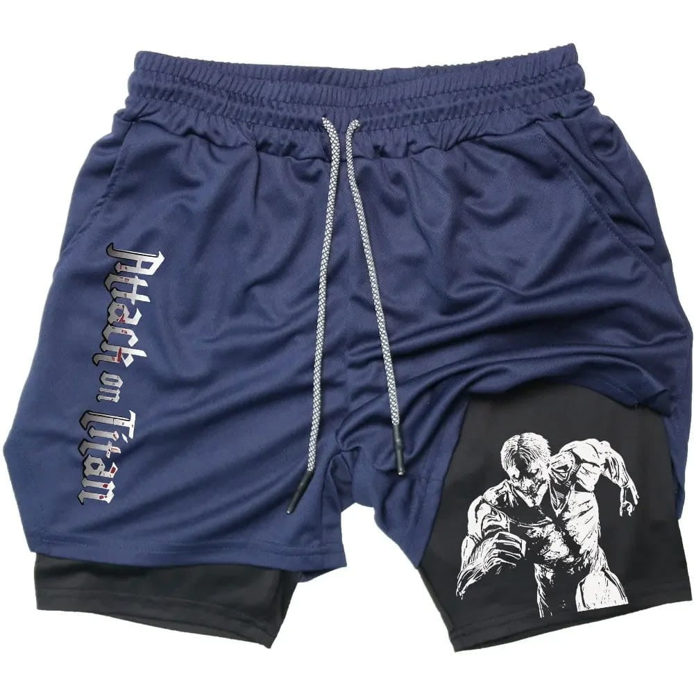 Attack on Titan Anime Summer Sports Shorts