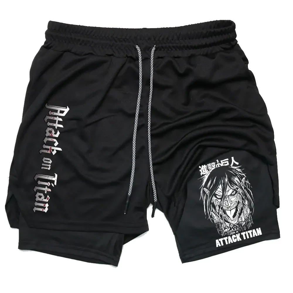 Attack on Titan Anime Summer Sports Shorts