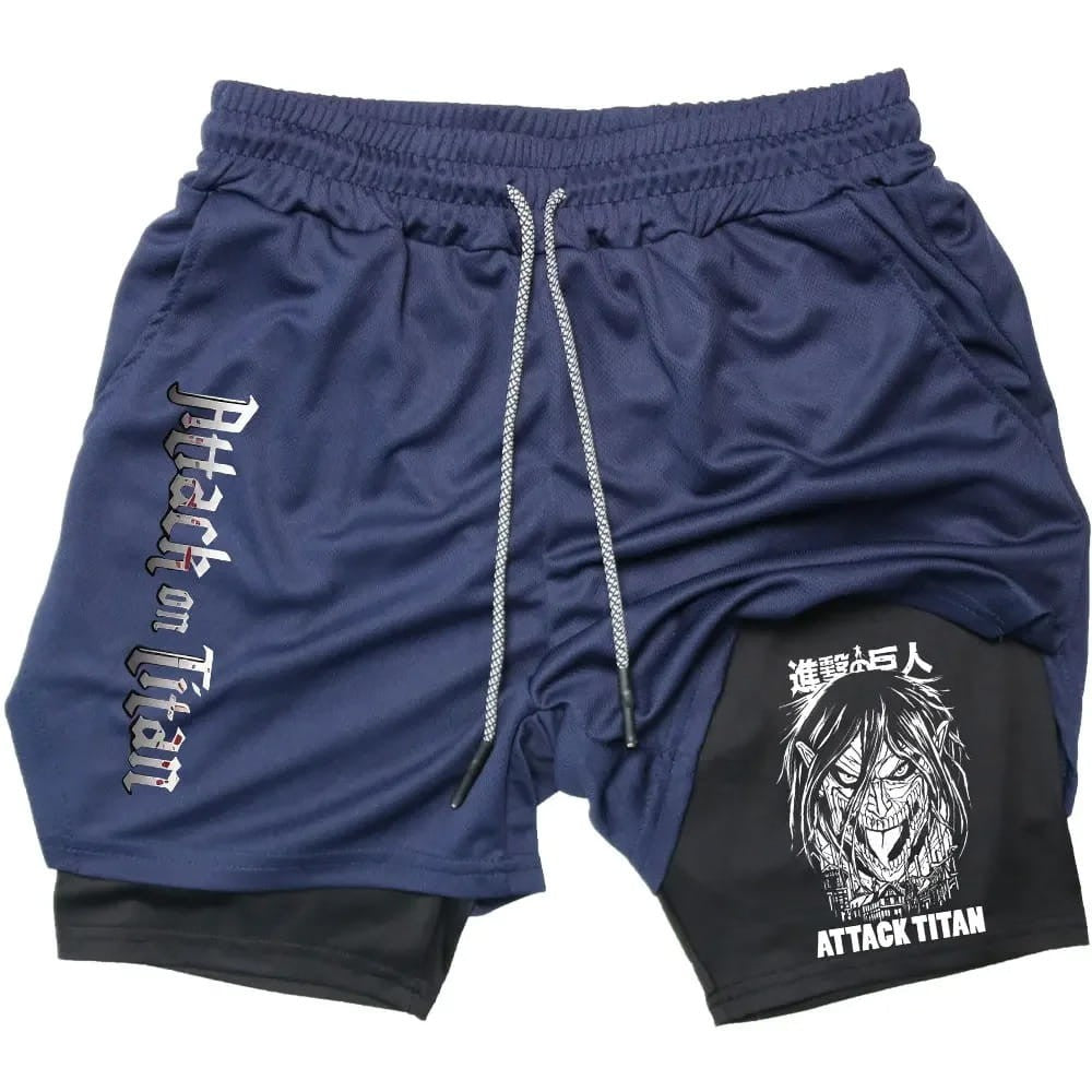 Attack on Titan Anime Summer Sports Shorts