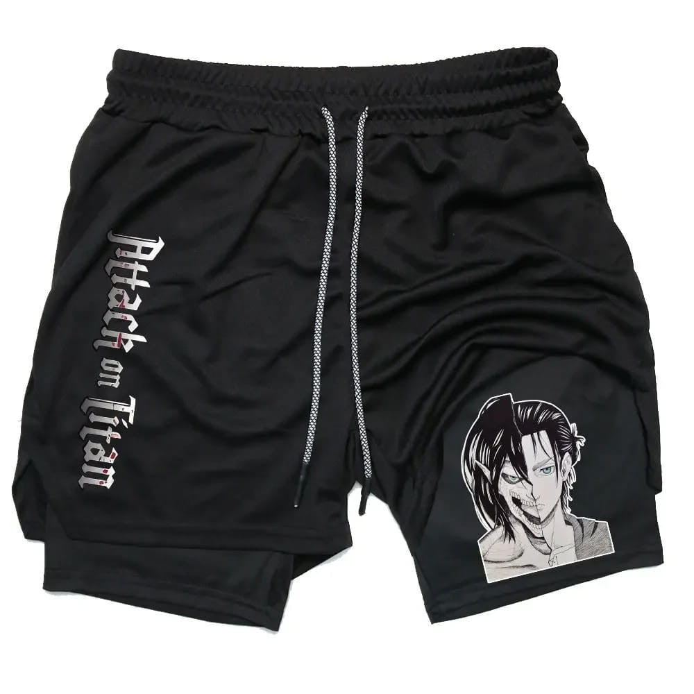 Attack on Titan Anime Summer Sports Shorts