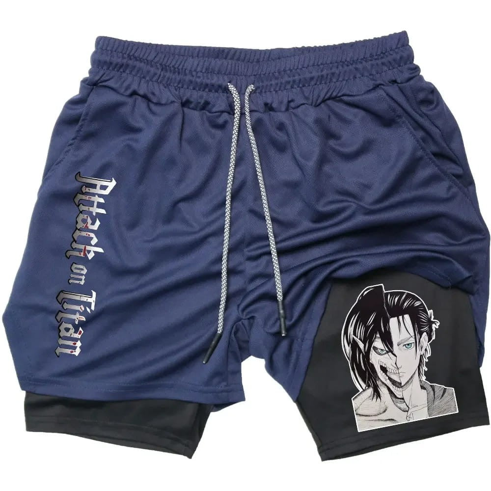 Attack on Titan Anime Summer Sports Shorts