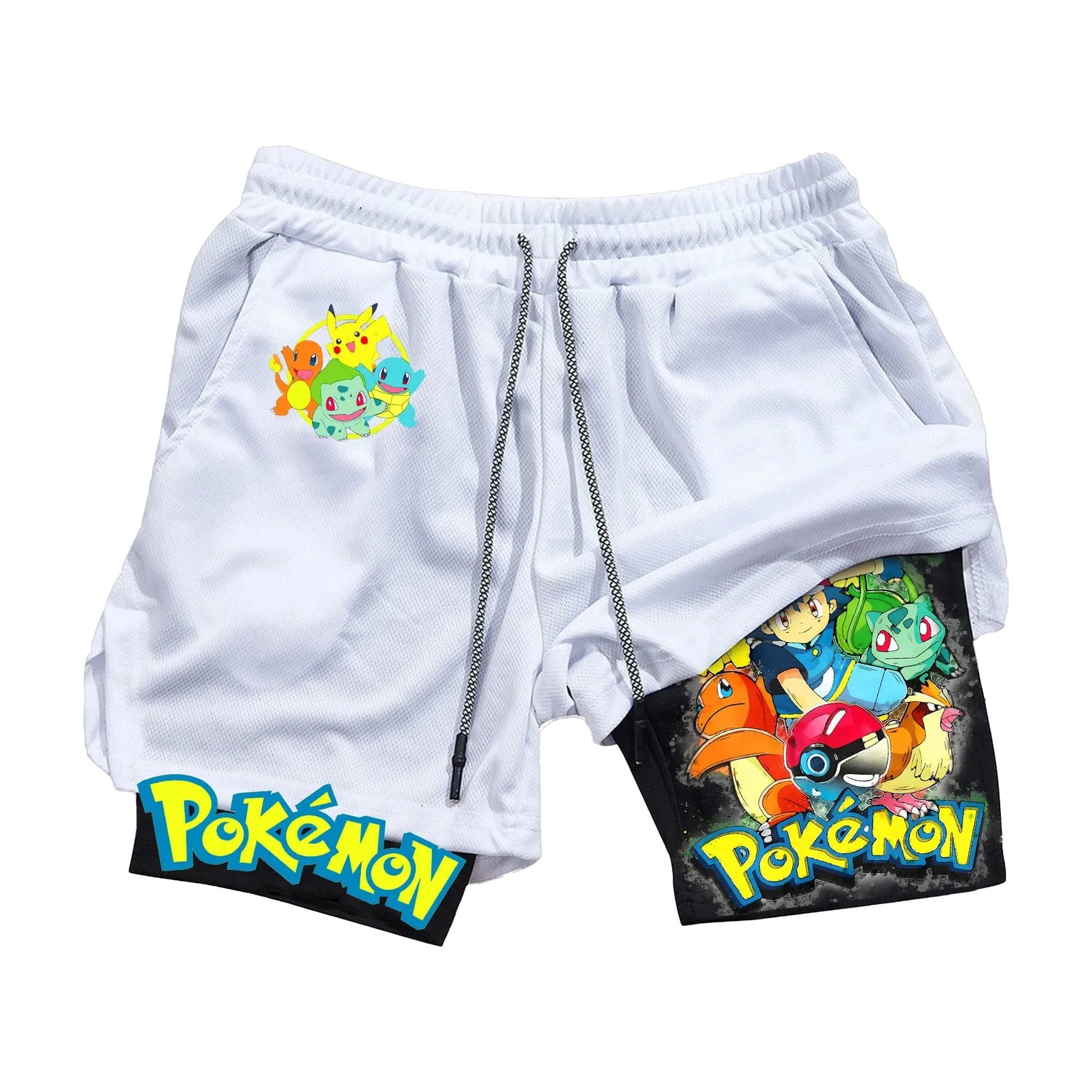 Pokemon Anime Summer Sports Shorts