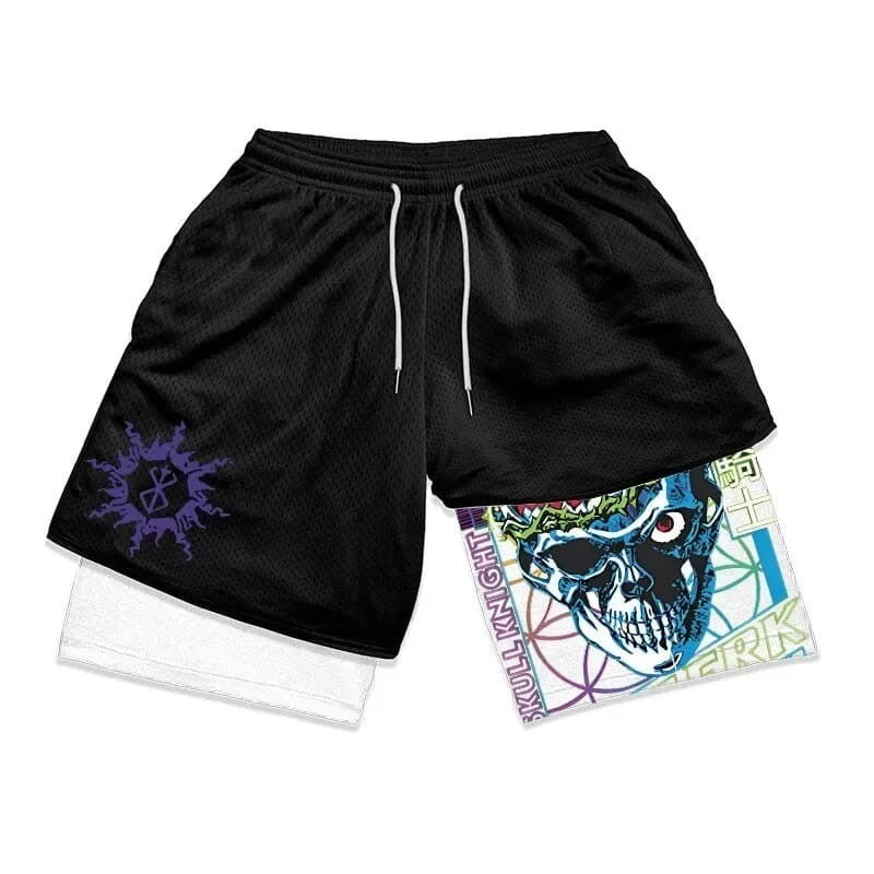 Berserk Anime Summer Sports Shorts