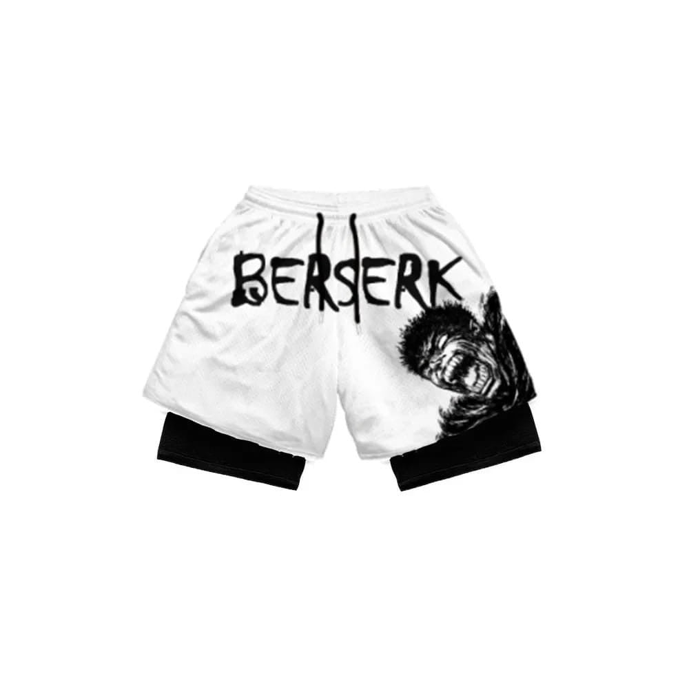 Berserk Anime Summer Sports Shorts