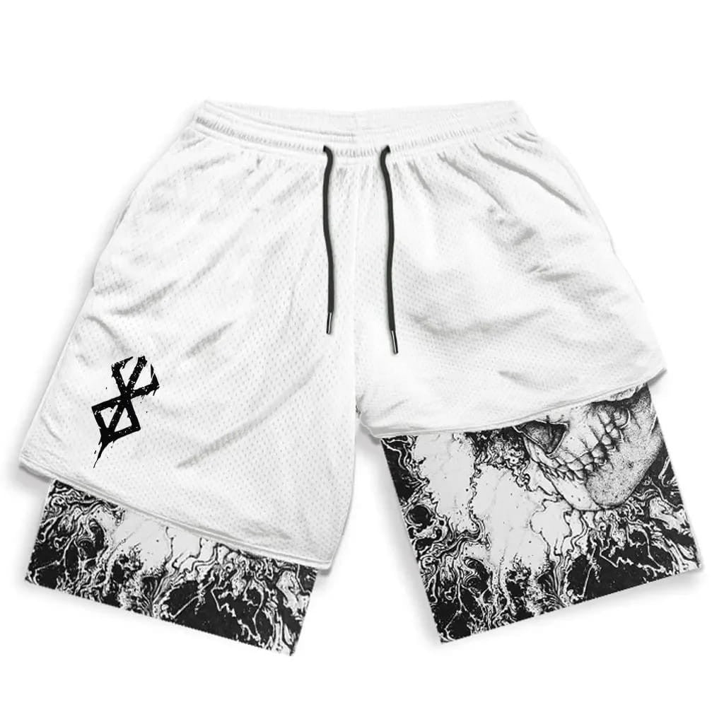 Berserk Anime Summer Sports Shorts