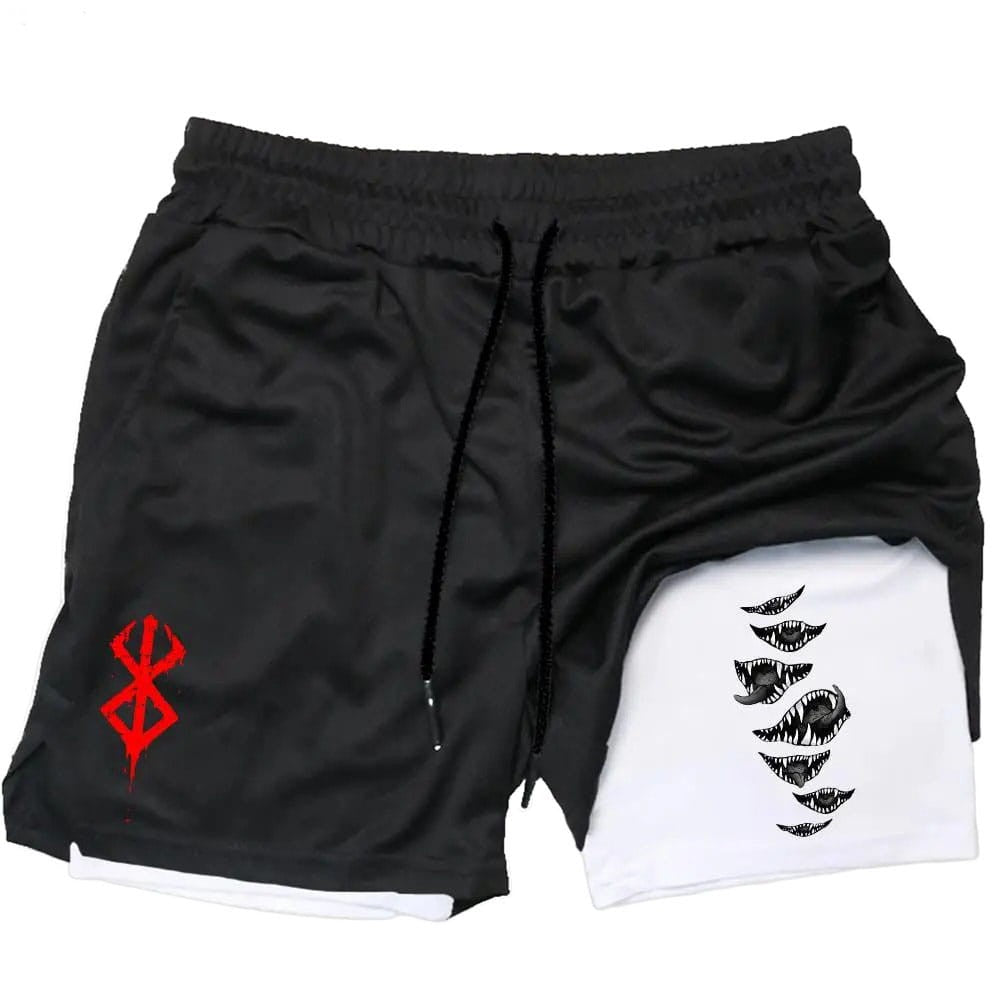 Berserk Anime Summer Sports Shorts