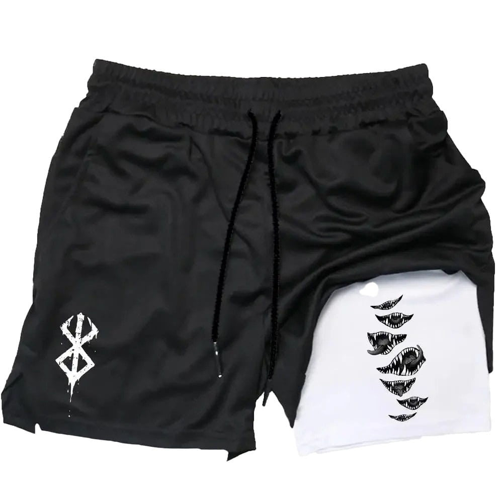 Berserk Anime Summer Sports Shorts