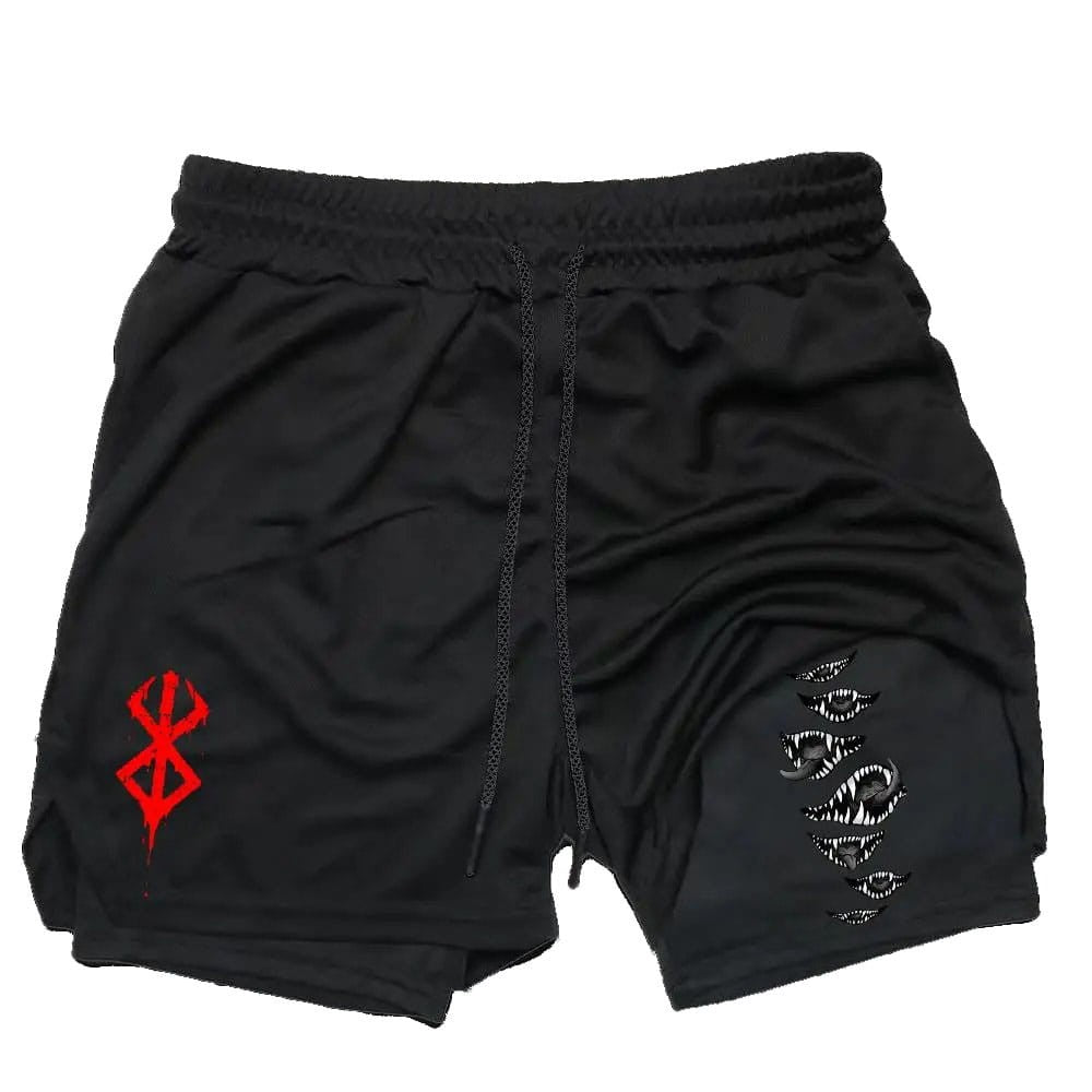Berserk Anime Summer Sports Shorts