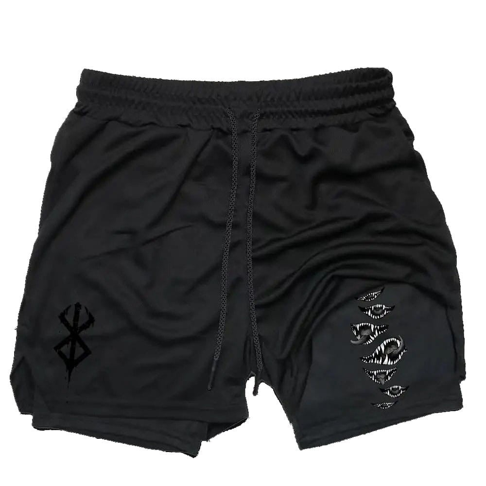 Berserk Anime Summer Sports Shorts