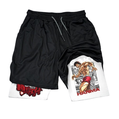Baki Anime Summer Sports Shorts
