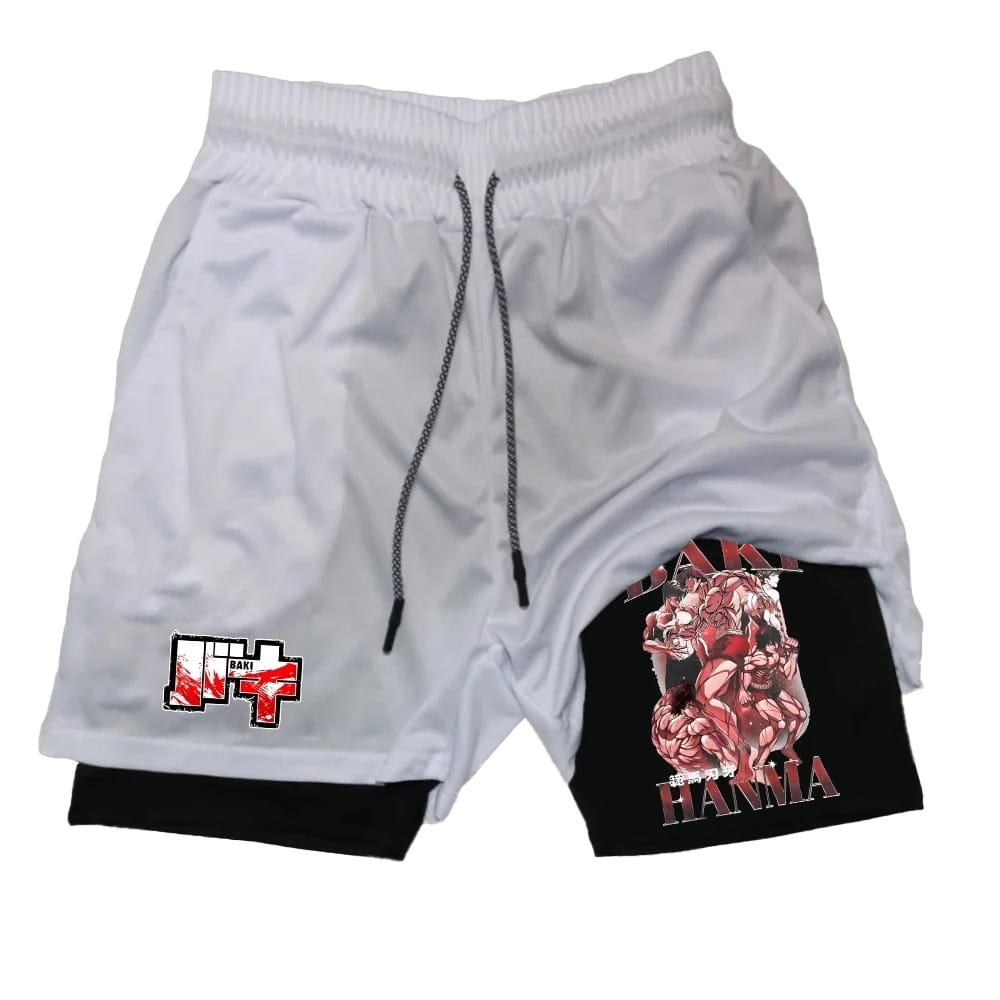 Baki Anime Summer Sports Shorts