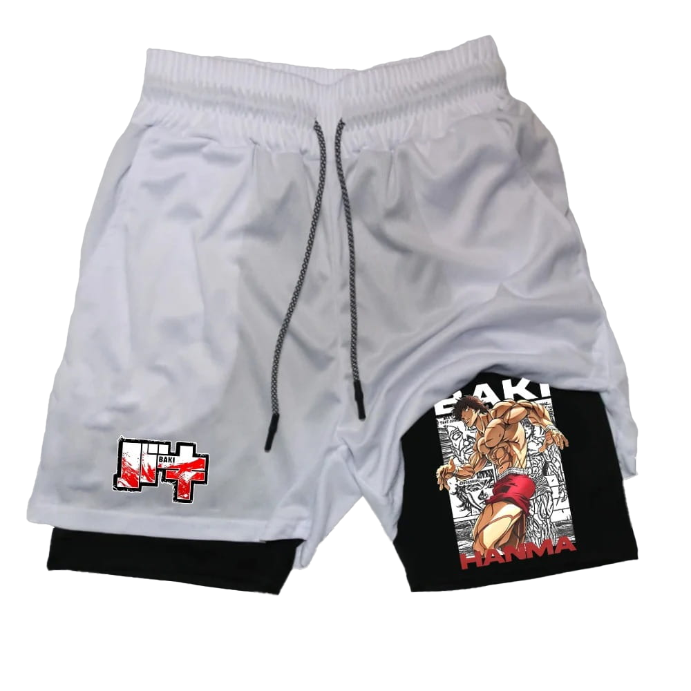 Baki Anime Summer Sports Shorts