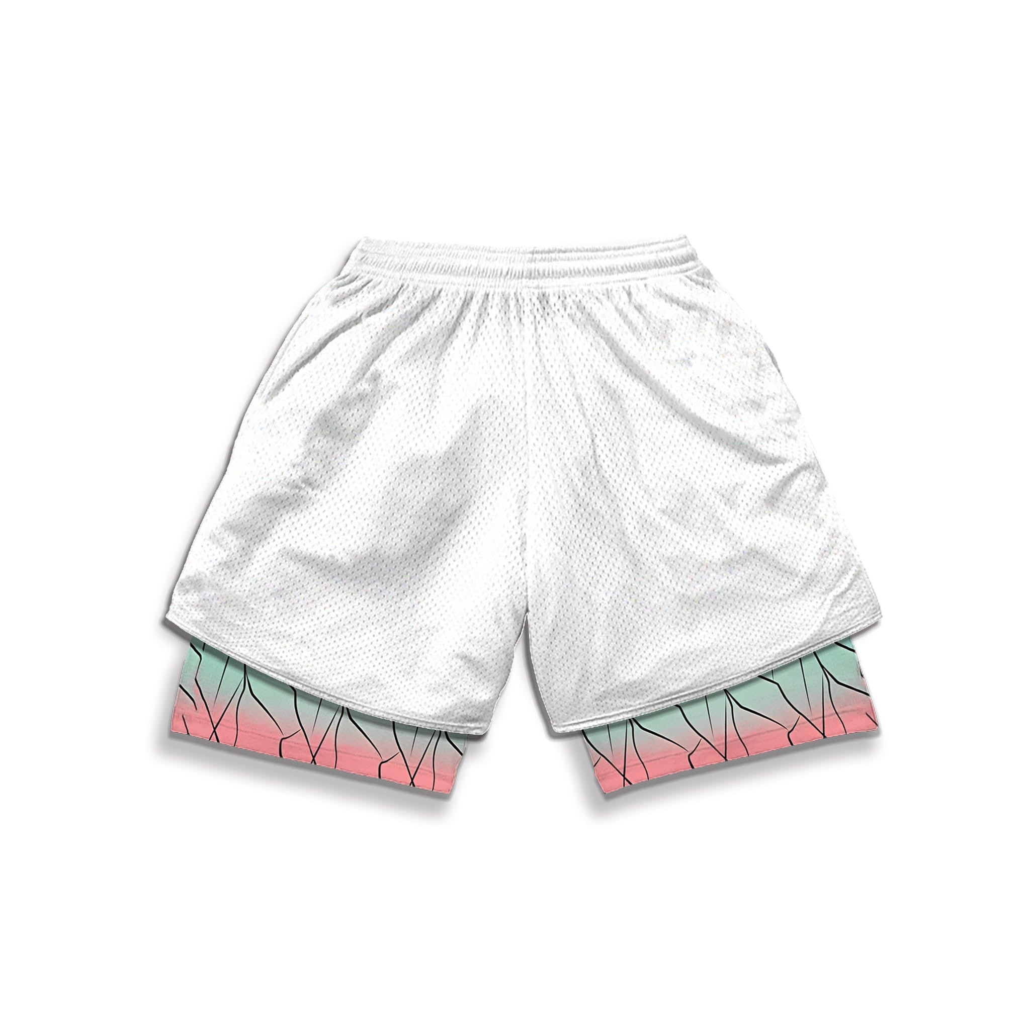 Anime Summer Sports Shorts Demon Slayer Shinobu Kochou
