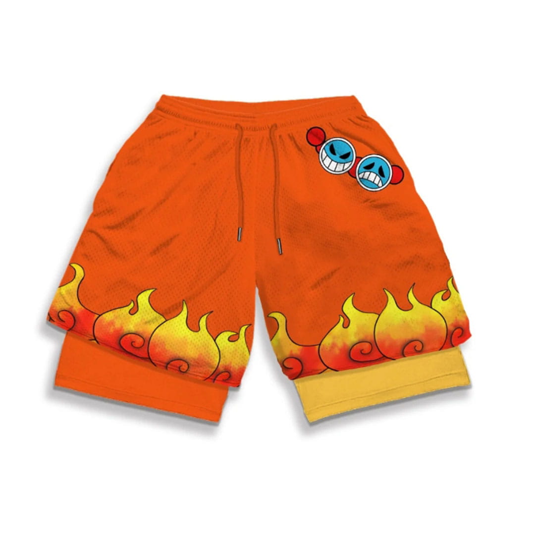 One Piece Anime Summer Sports Shorts