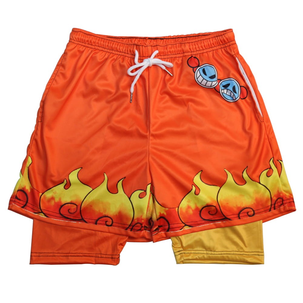 One Piece Anime Summer Sports Shorts