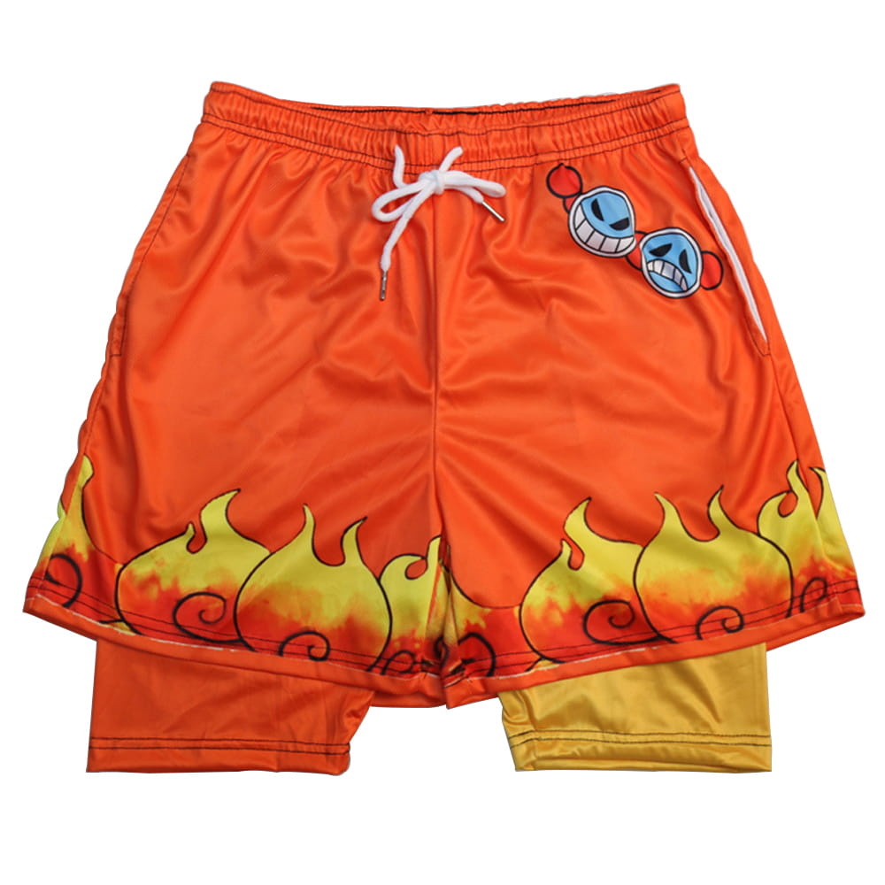 One Piece Anime Summer Sports Shorts