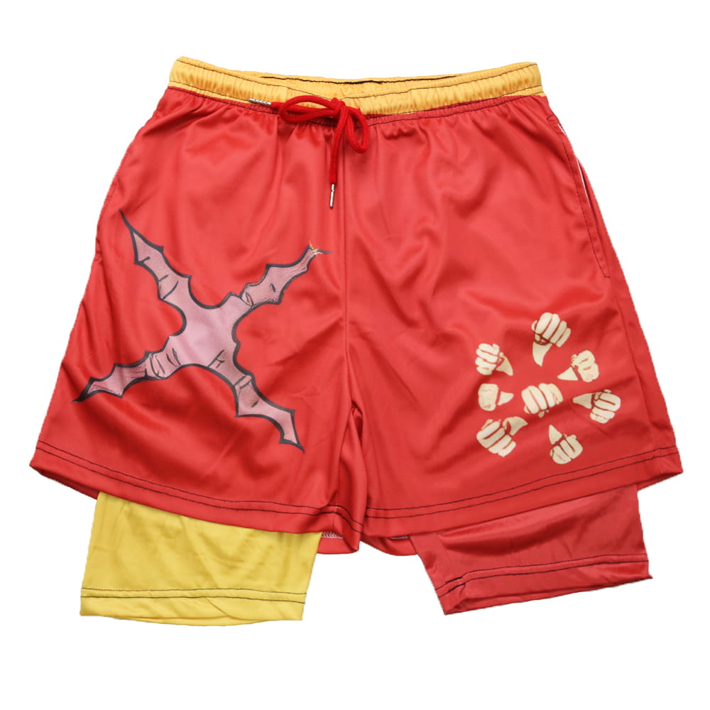 One Piece Anime Summer Sports Shorts