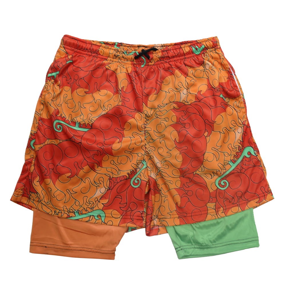 One Piece Anime Summer Sports Shorts