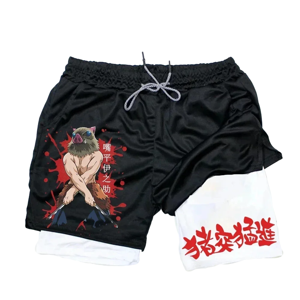 Demon Slayer Anime Summer Sports Shorts