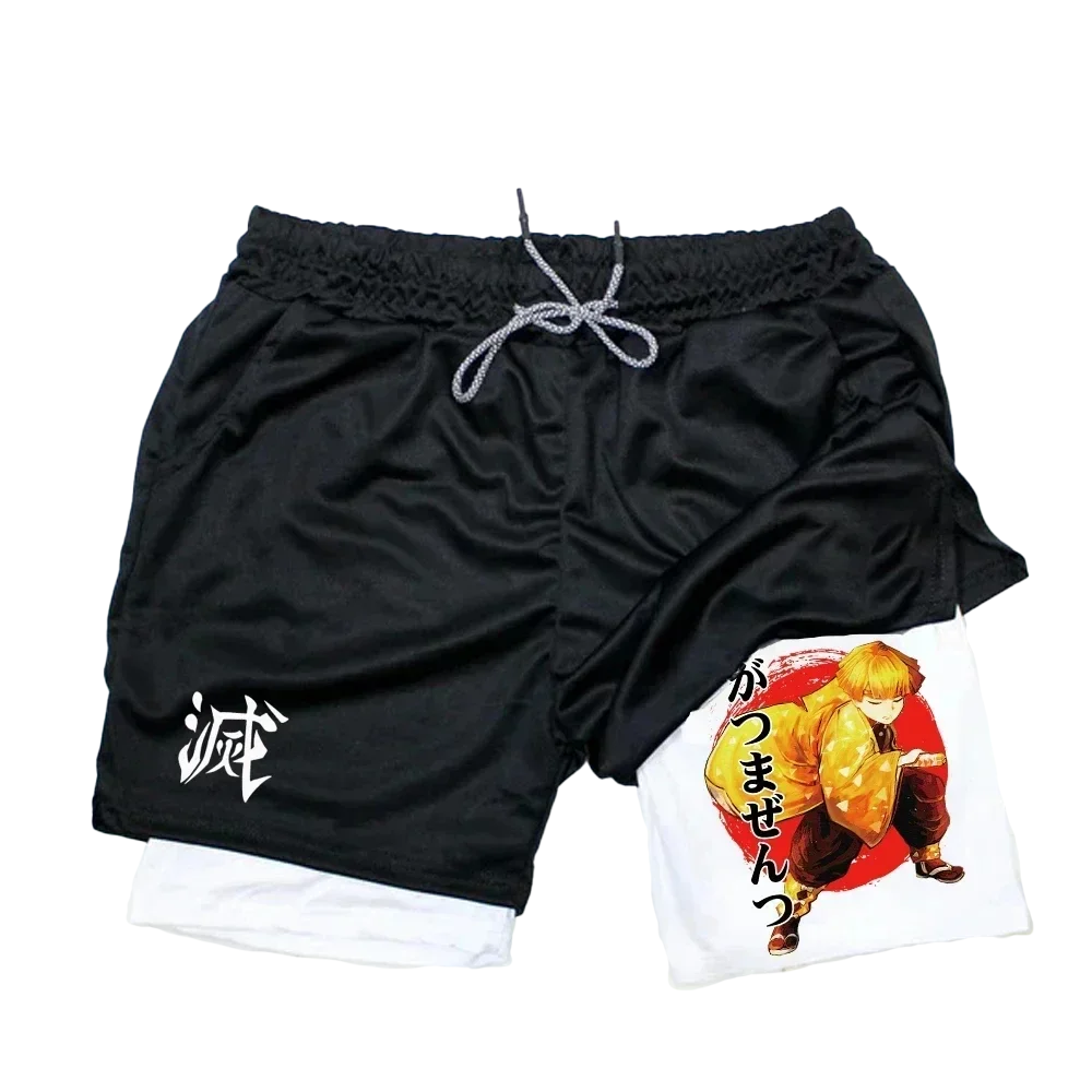 Demon Slayer Anime Summer Sports Shorts