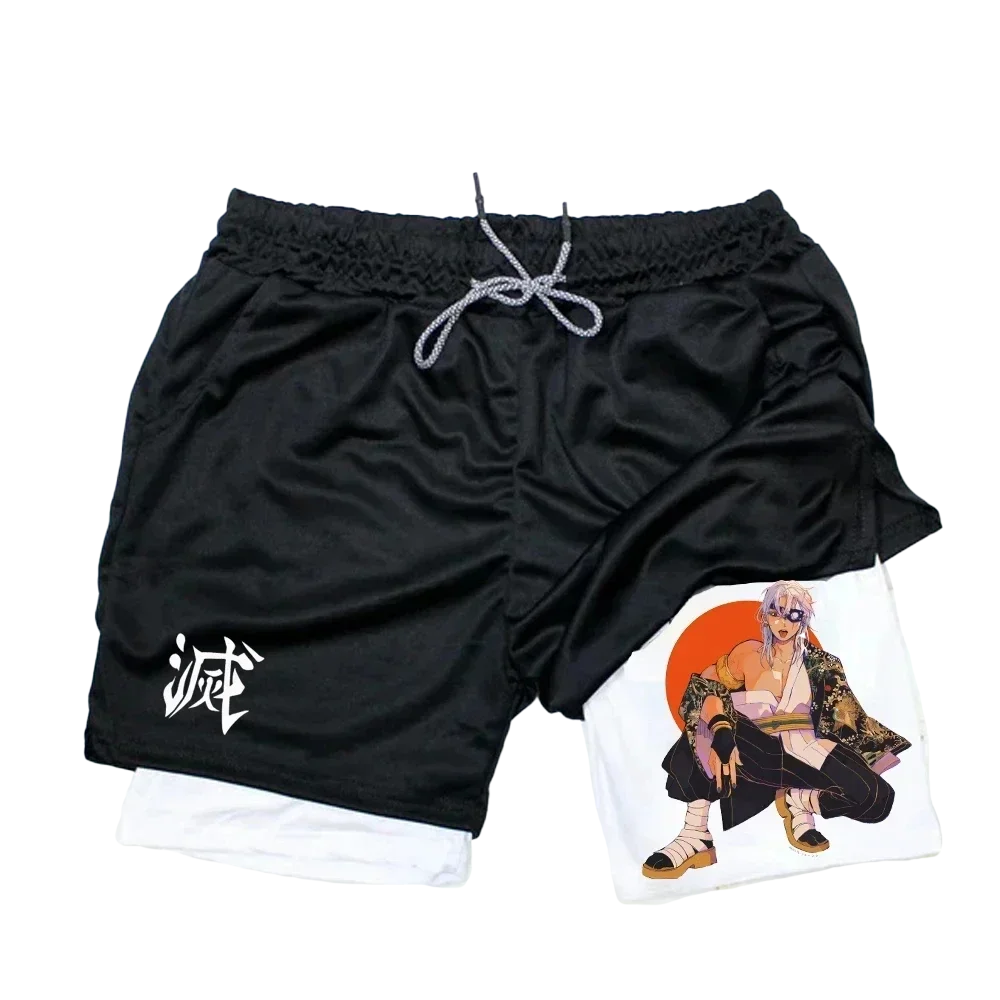 Demon Slayer Anime Summer Sports Shorts