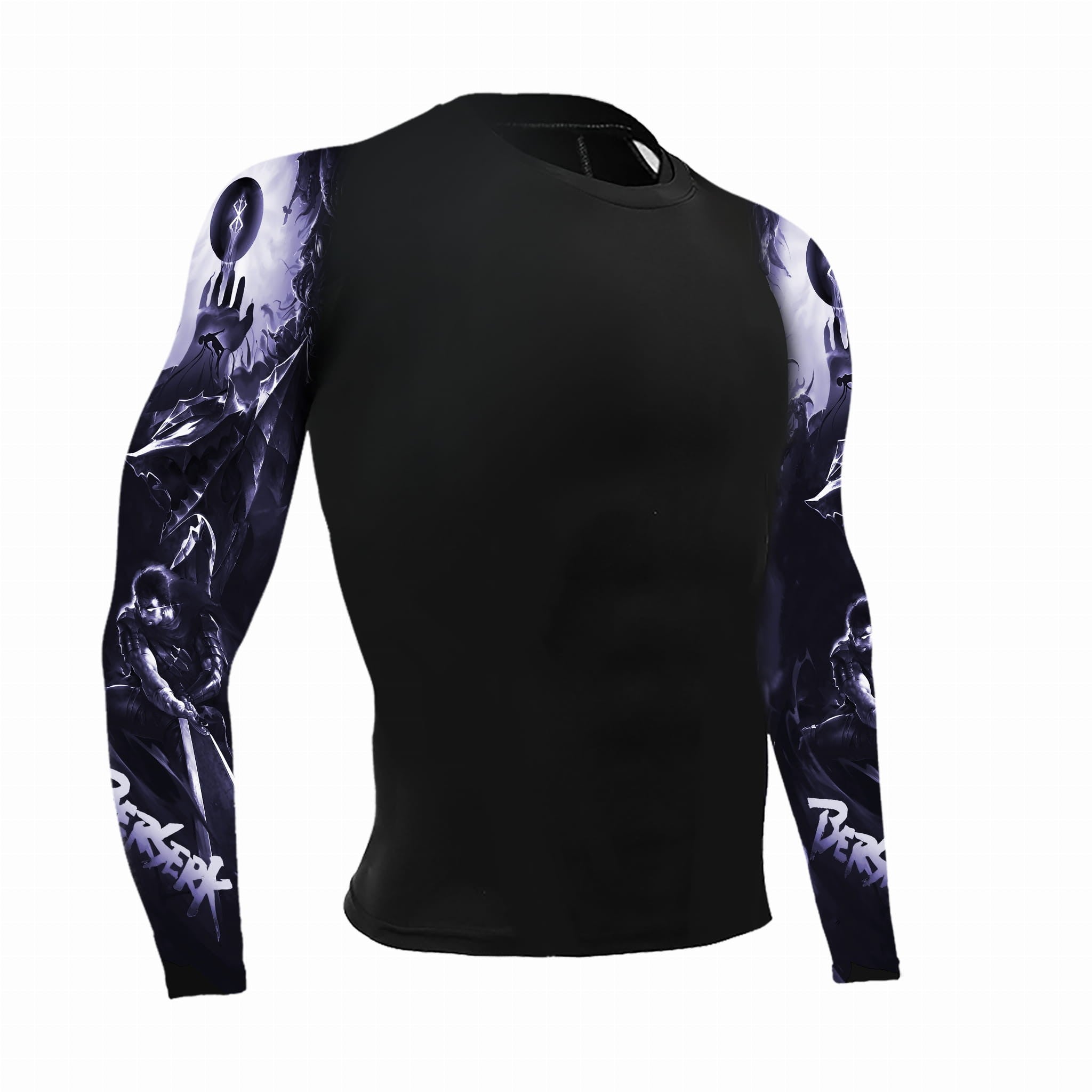 Anime Long-Sleeve Gym Sports T-Shirt Berserk
