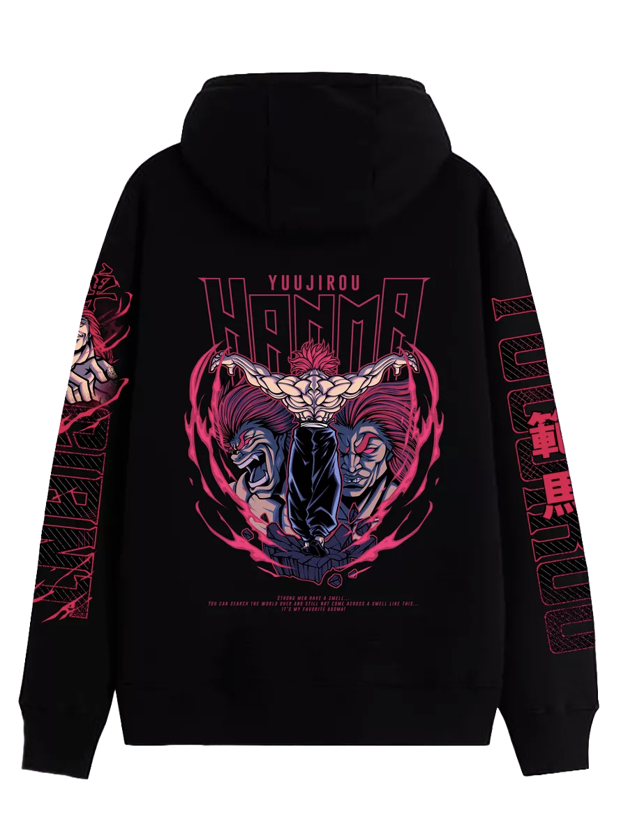 Baki Anime Cotton Hoodie
