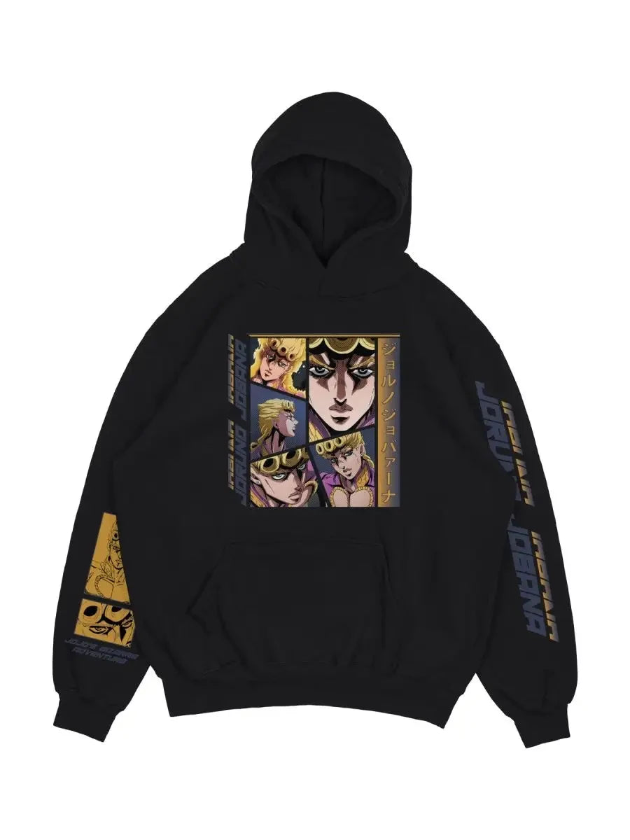 Anime Cotton Hoodie JoJo's Bizarre Adventure
