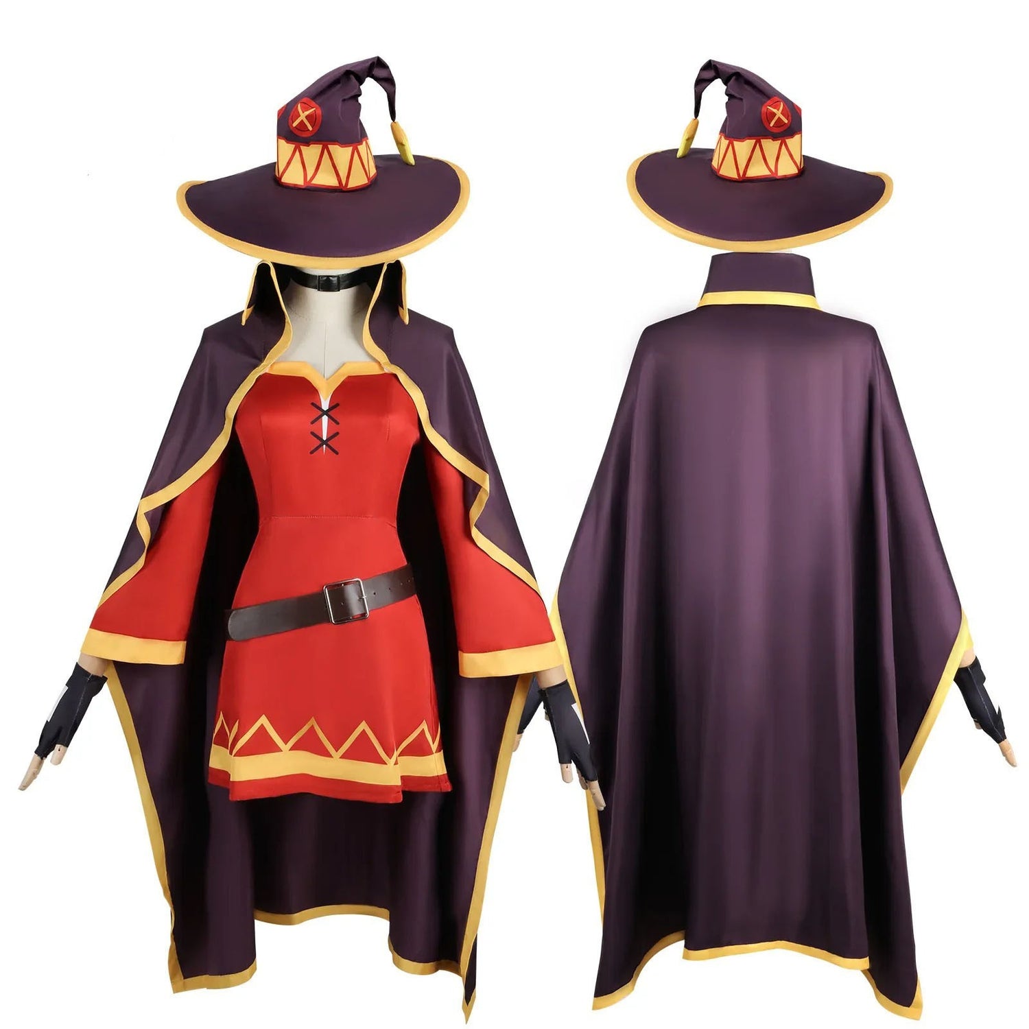 Anime Cosplay Costume Konosuba Megumin