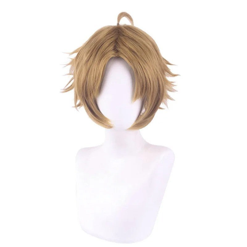 Peruka do Cosplay Anime Mushoku Rudeus Greyrat