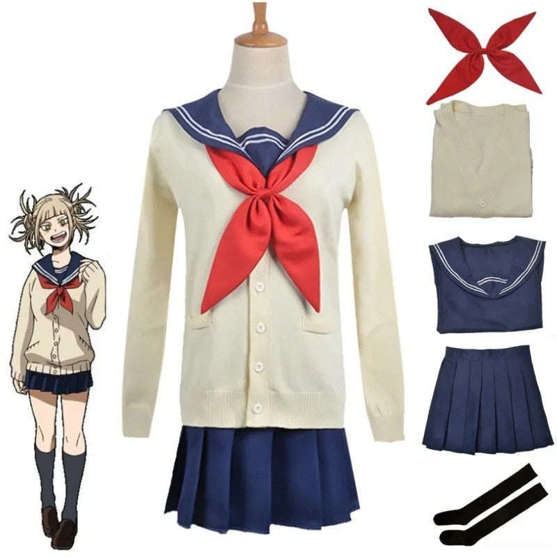 Anime Cosplay Costume My Hero Academia Himiko Toga