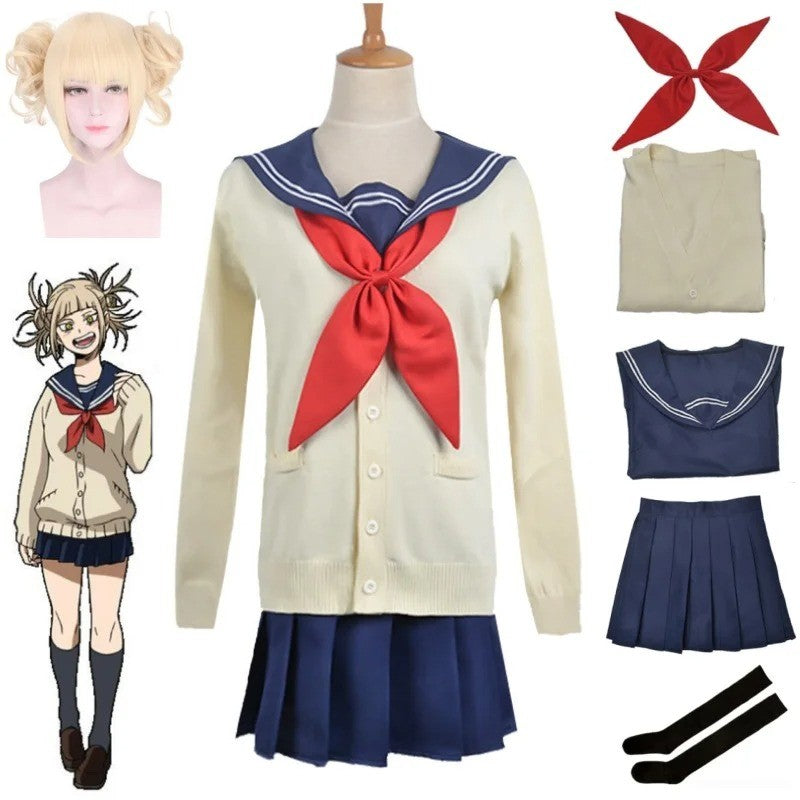 Anime Cosplay Costume My Hero Academia Himiko Toga