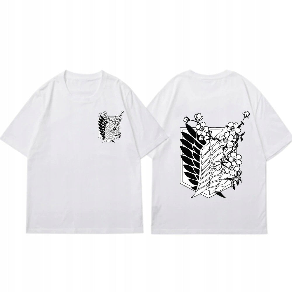 T-Shirt T-shirt Anime 100% Attack On Titan