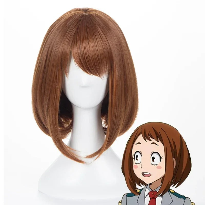 Anime Cosplay Wig My Hero Academia Ochaco Uraraka