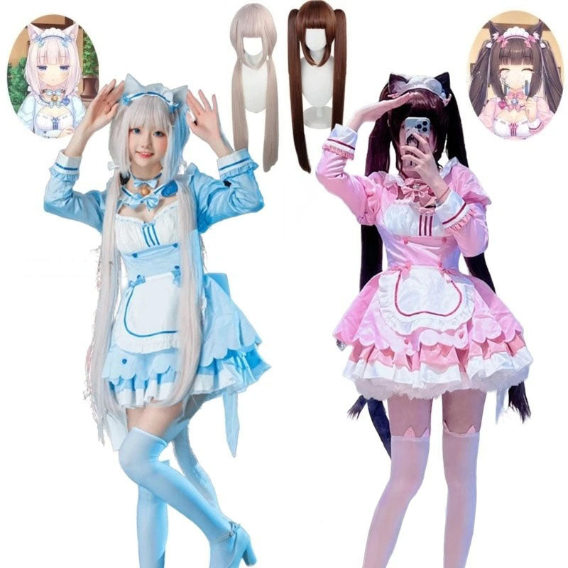 Anime Cosplay Costume Nekopara Vanilla