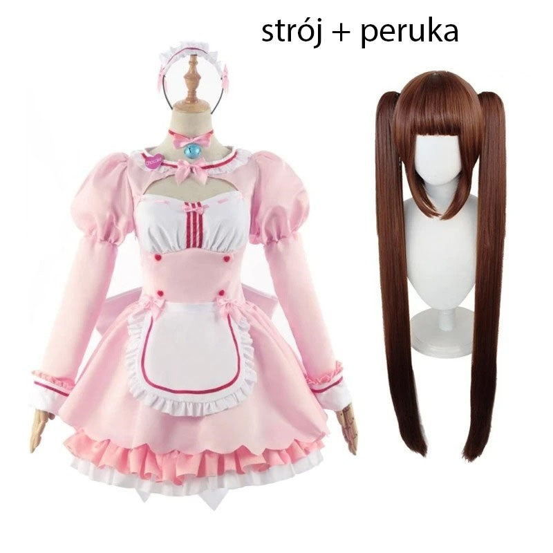 Anime Cosplay Costume Nekopara Chocola