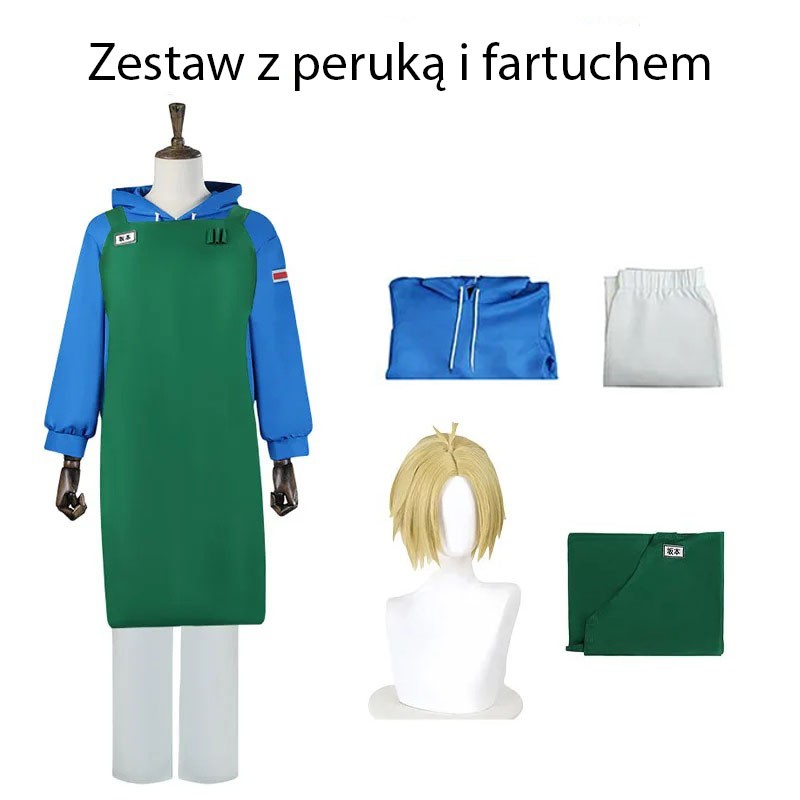 Anime Cosplay Costume Sakamoto Asakura Shin