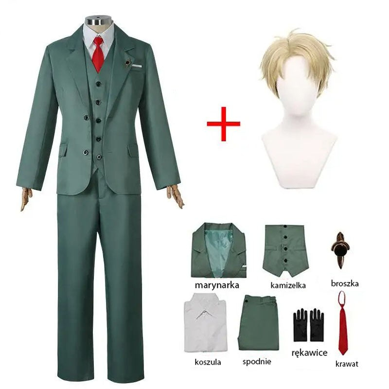 Anime Cosplay Costume Spy X Family Loid Forger