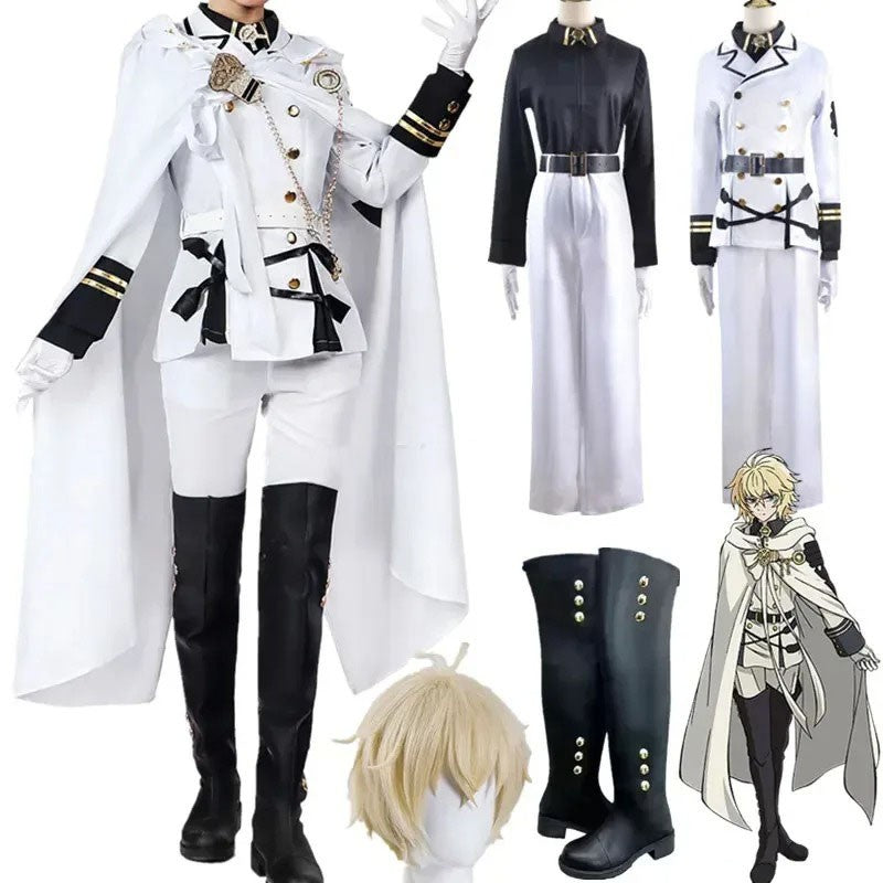 Anime Cosplay Costume Seraph of the End Mikaela Hyakuya