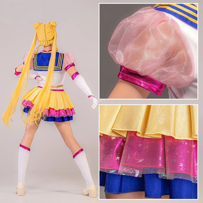 Anime Cosplay Costume Sailor Moon Usagi Tsukino