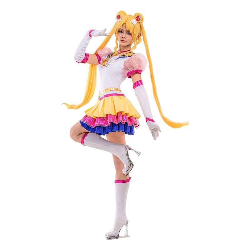 Anime Cosplay Costume Sailor Moon Usagi Tsukino