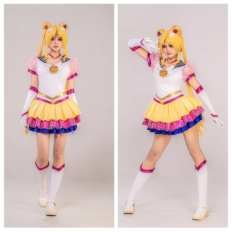 Anime Cosplay Costume Sailor Moon Usagi Tsukino