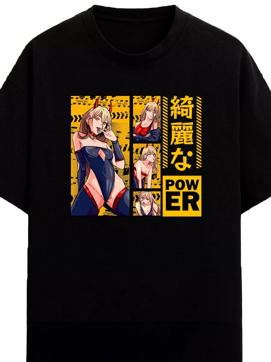 Koszula anime „Chainsaw Man” 100% bawełna