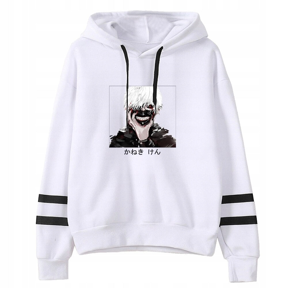 Tokyo Ghoul Ken Kaneki Bluza bawełniana z kapturem