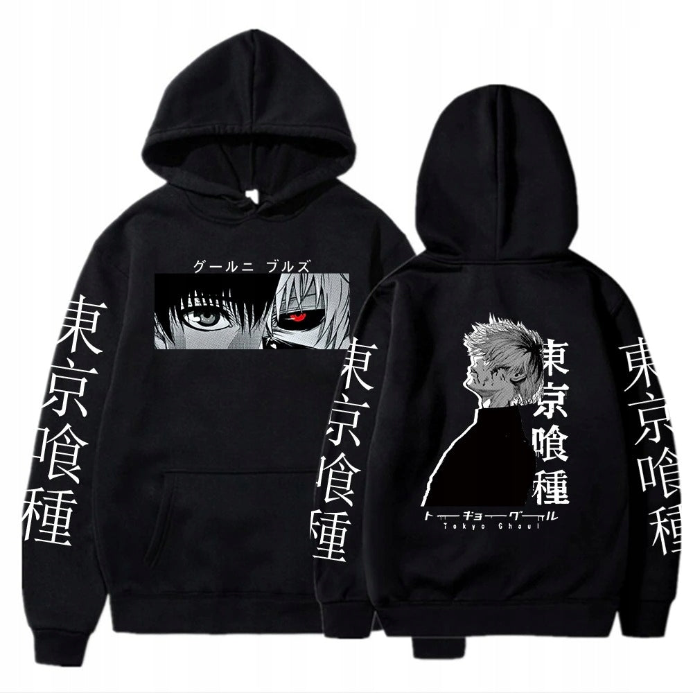 Bluza bawełniana z kapturem Tokyo Ghoul Ken Kaneki