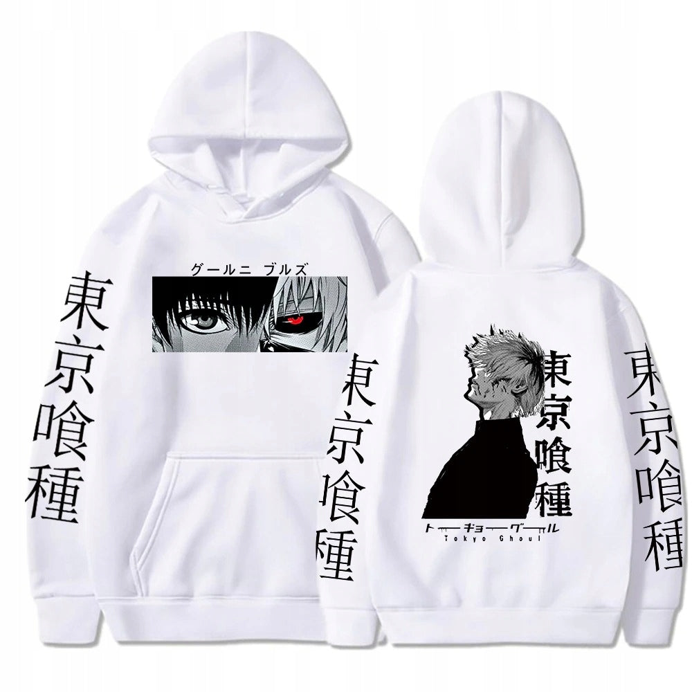 Bluza bawełniana z kapturem Tokyo Ghoul Ken Kaneki
