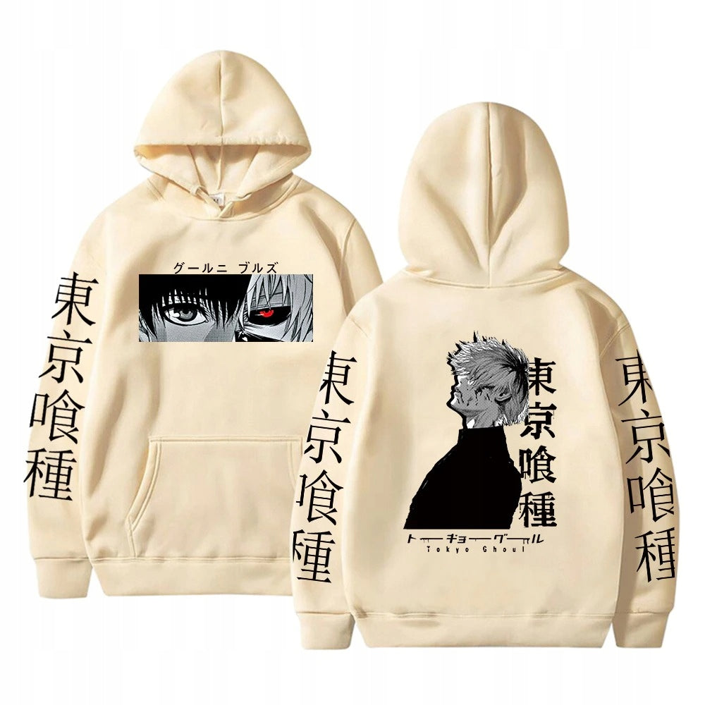 Bluza bawełniana z kapturem Tokyo Ghoul Ken Kaneki