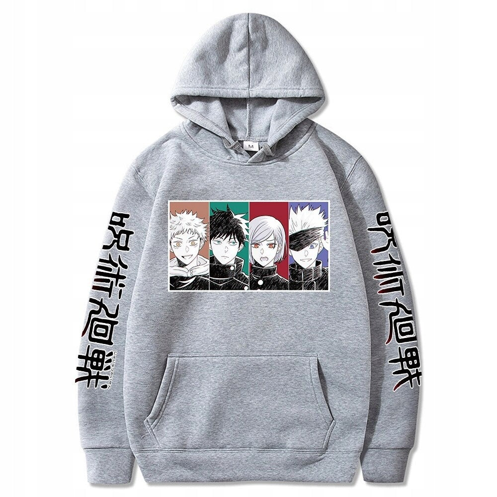 Anime Cotton Hoodie Jujutsu No Kaisen